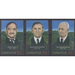 Buy this set of stamps of Faroe Islands of the year 2007 (Nb 608/610).