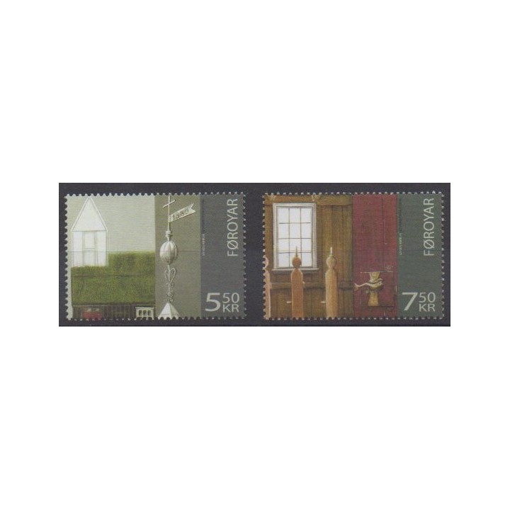 Buy this set of stamps of Faroe Islands of the year 2006 (Nb 580/581).