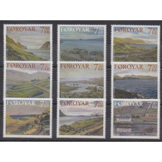 Buy this set of stamps of Faroe Islands of the year 2005 (Nb 530/538).