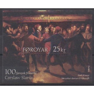 Buy this souvenir sheet  of Faroe Islands of the year 2003 (Nb BF15).
