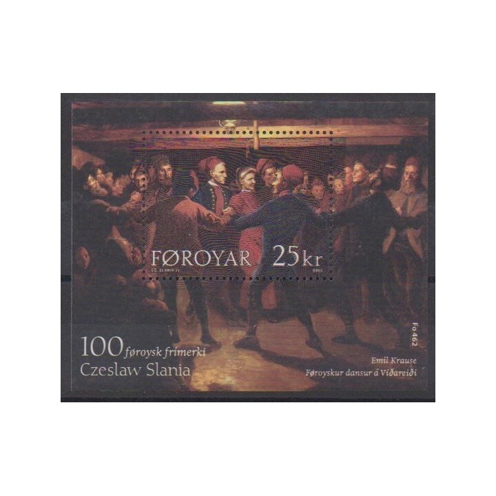 Buy this souvenir sheet  of Faroe Islands of the year 2003 (Nb BF15).