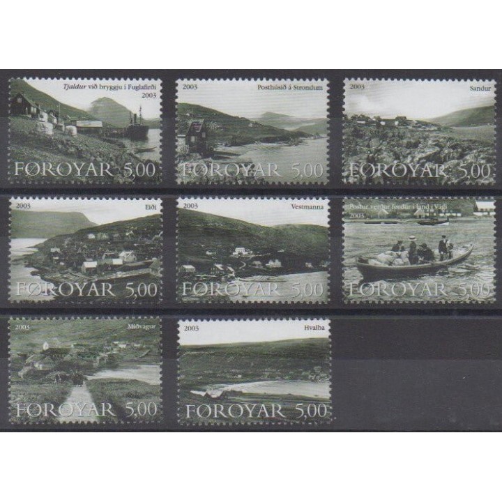 Buy this set of stamps of Faroe Islands of the year 2003 (Nb 458/465).