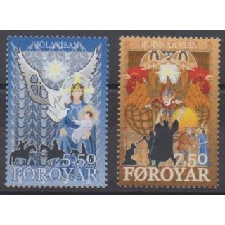 Acheter cette série de timbres des îles Féroé de l'année 2005 (No 541/542).