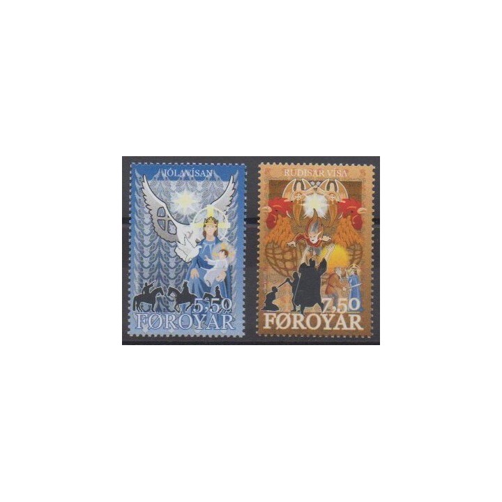 Buy this set of stamps of Faroe Islands of the year 2005 (Nb 541/542).