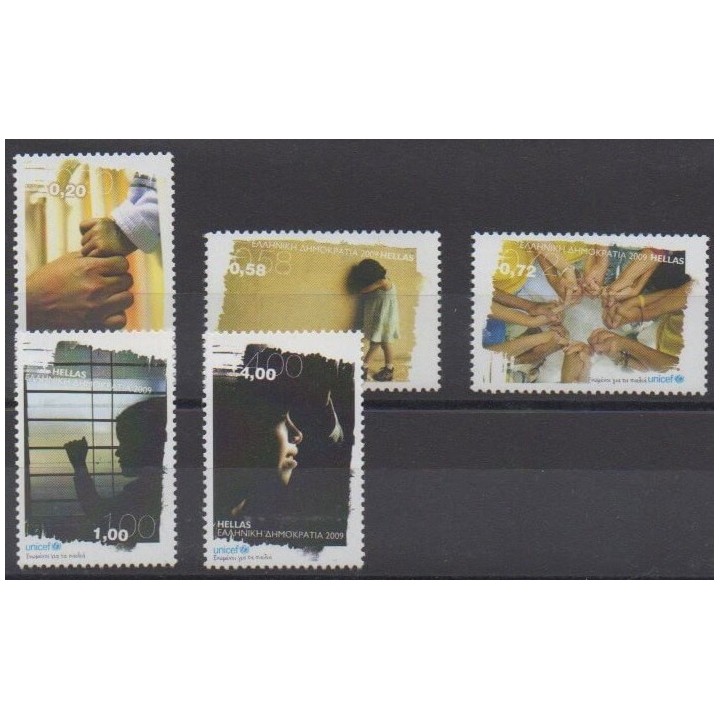 Buy this set of stamps of Greece of the year 2009 (Nb 2498/2502).