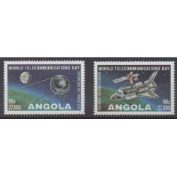 Angola - 1995 - No 957/958 - Télécommunications