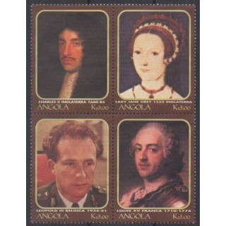 Buy this set of stamps of Angola of the year 2000 (Nb 1462/1465).