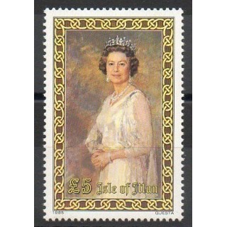 Timbres - Thème royauté - Man (Ile de) - 1985- No 267