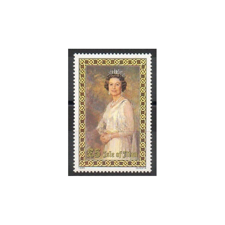 Timbres - Thème royauté - Man (Ile de) - 1985- No 267
