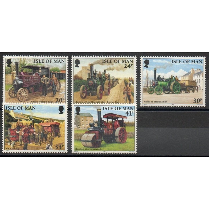 Stamps - Theme cars - Man (Isle of) - 1995- Nb 660/664