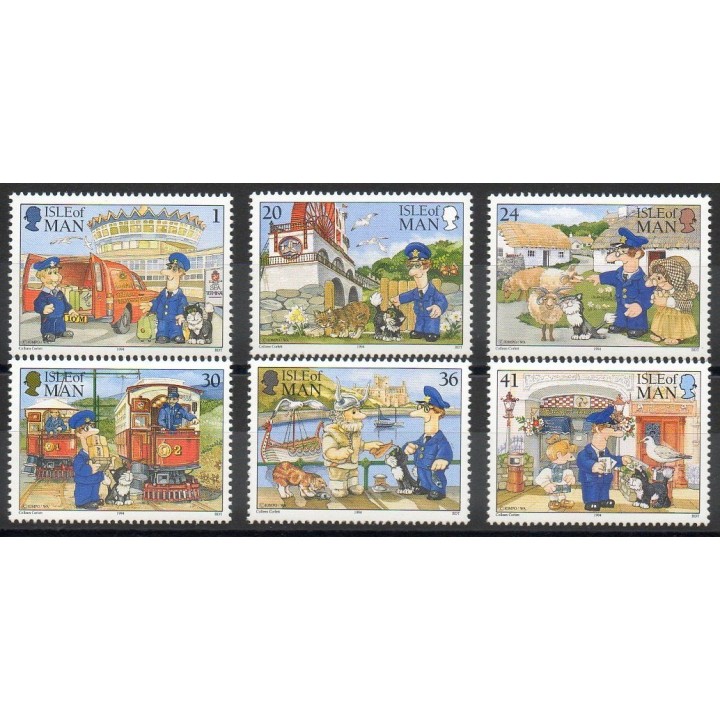 Stamps - Theme cartoons - comics - Man (Isle of) - 1994- Nb 638/643