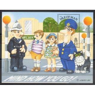 Timbres - Thème dessins animés - bd - Man (Ile de) - 1994- No BF 23