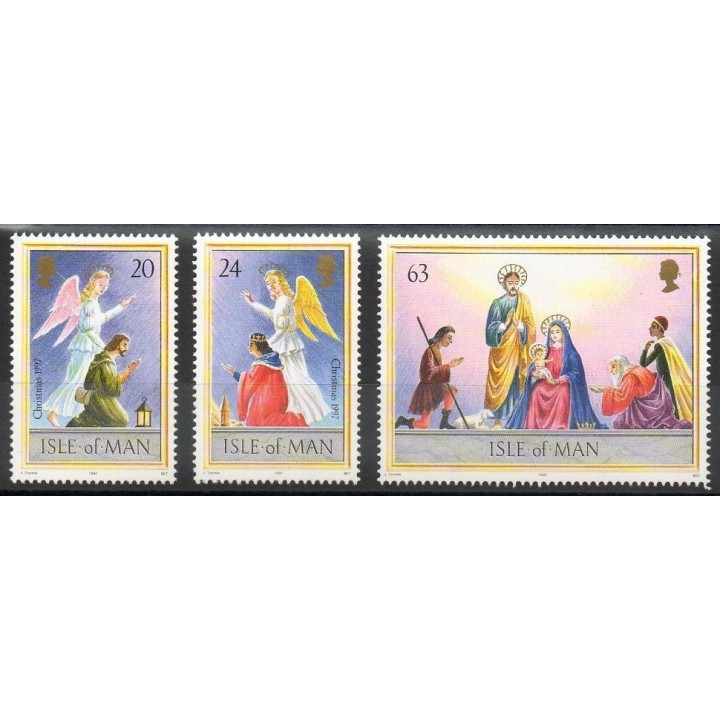 Stamps - Theme christmas - Man (Isle of) - 1997- Nb 781/783