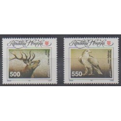 Croatia - 1993 - Nb 184/185 - Animals