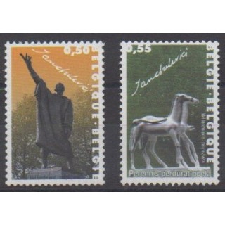 Buy this set of stamps of Belgium of the year 2004 (Nb 3296/3297).