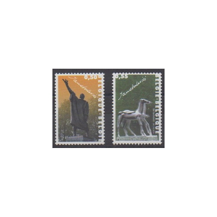 Acheter cette série de timbres de Belgique de l'année 2004 (No 3296/3297).