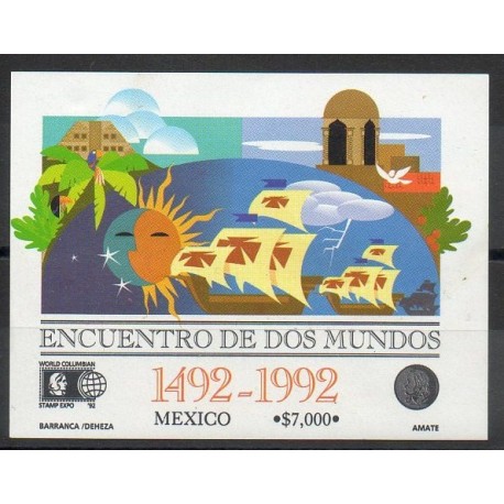 Mexique - 1992- No BF 37 - Christophe Colomb