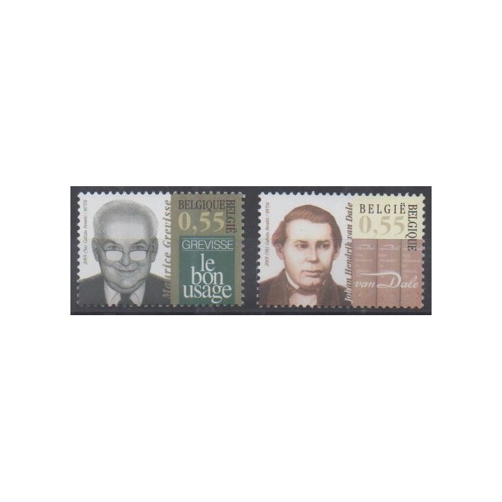 Acheter cette série de timbres de Belgique de l'année 2005 (No 3338/3339).