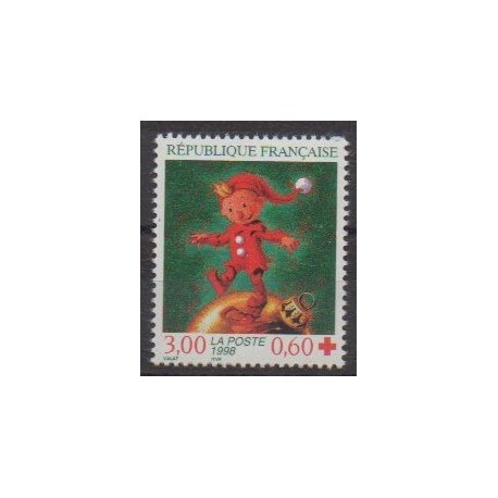 France - Poste - 1998 - No 3199a - Santé ou Croix-Rouge