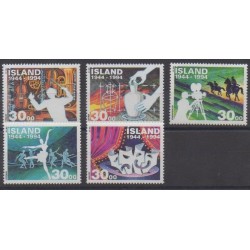 Iceland - 1994 - Nb 755/759