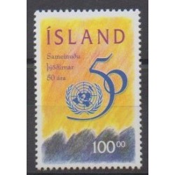 Islande - 1995 - No 786 - Nations unies