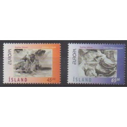 Iceland - 1997 - Nb 825/826 - Art - Europa