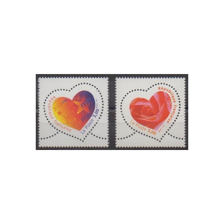 Acheter cette série de timbres de France de l'année 1999 (No 3218/3219).