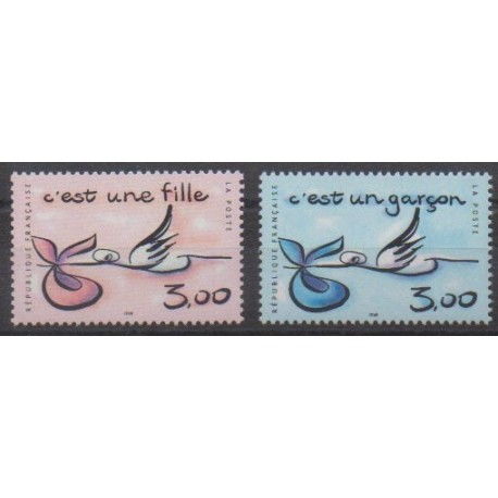 France - Poste - 1999 - No 3231/3232