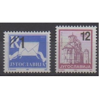 Acheter cette série de timbres de Yougoslavie (Serbie et Monténégro) de l'année 2003 (No 2973/2974).
