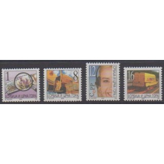 Acheter cette série de timbres de Yougoslavie (Serbie et Monténégro) de l'année 2003 (No 2978/2981).