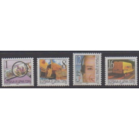Yougoslavie (Serbie et Monténégro) - 2003 - No 2978/2981 - Service postal