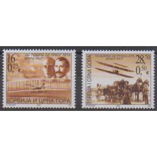 Acheter cette série de timbres de Yougoslavie (Serbie et Monténégro) de l'année 2003 (No 3007/3008).