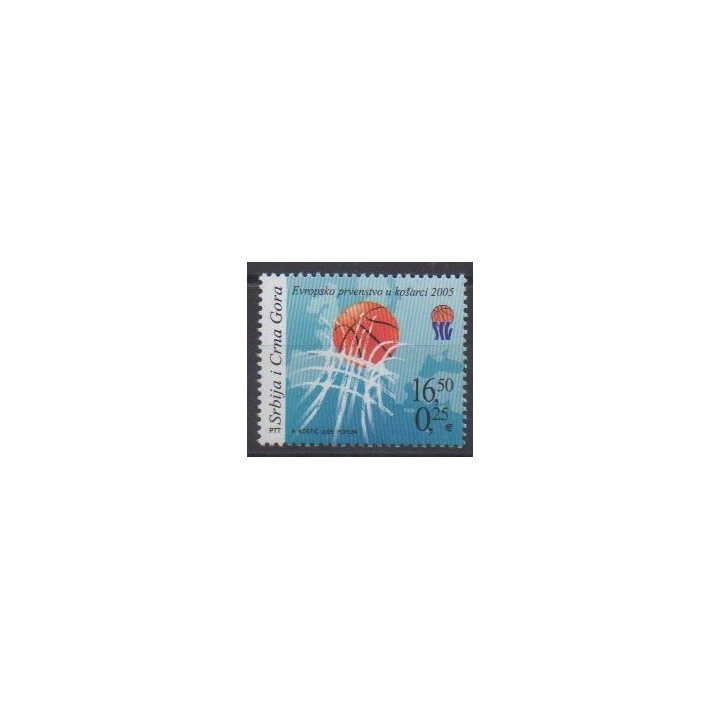 Buy this stamp of Yugoslavia (Serbia and Montenegro) of the year 2005 (Nb 3117).