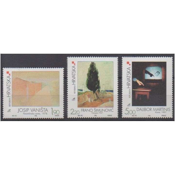 Acheter cette série de timbres de Croatie de l'année 1998 (No 463/465).