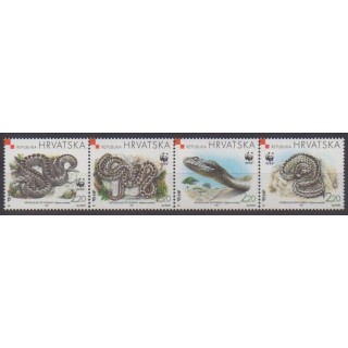 Acheter cette série de timbres de Croatie de l'année 1999 (No 470/473).