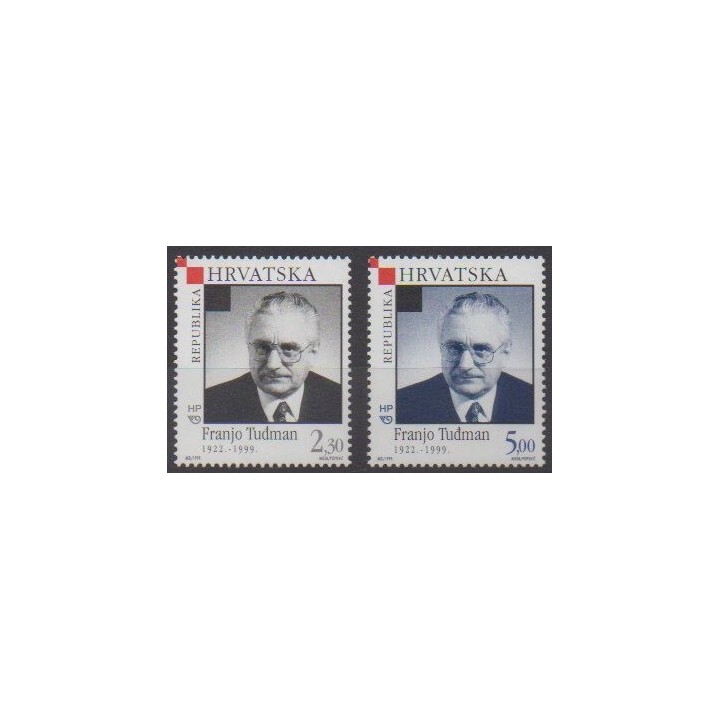 Buy this set of stamps of Croatia of the year 1999 (Nb 503/504).