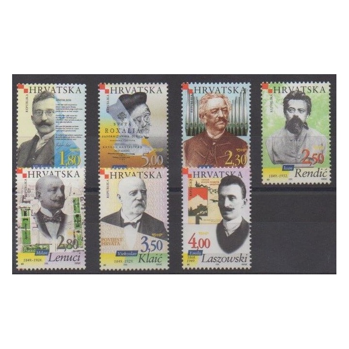 Buy this set of stamps of Croatia of the year 1999 (Nb 478/484).