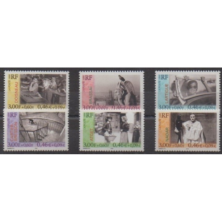 Acheter cette série de timbres de France de l'année 1999 (No 3262/3267).