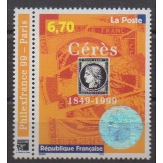 Buy this stamp of France of the year 1999 (Nb 3258).