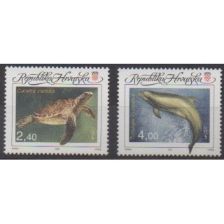 Acheter cette série de timbres de Croatie de l'année 1995 (No 303/304).