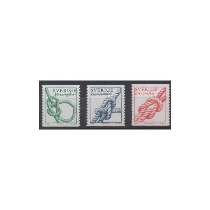 Buy this set of stamps of Sweden of the year 2003 (Nb 2322/2324).