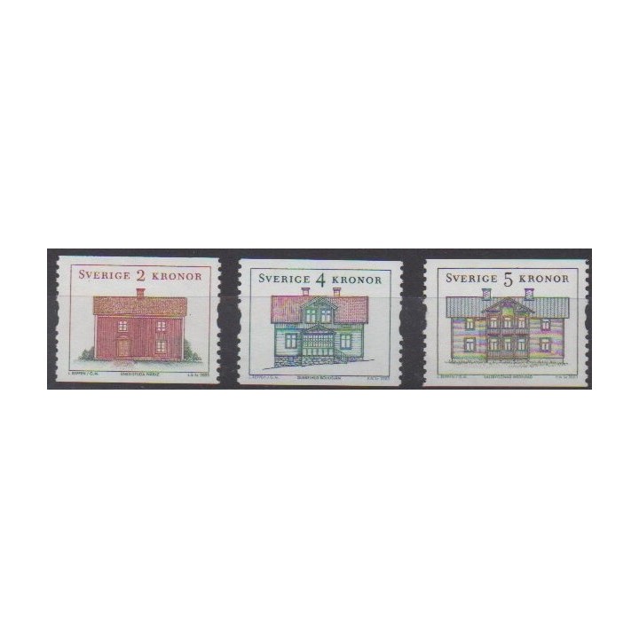 Acheter cette série de timbres de Suède de l'année 2003 (No 2330/2332).