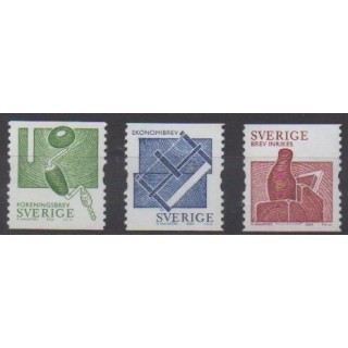 Buy this set of stamps of Sweden of the year 2004 (Nb 2371/2373).