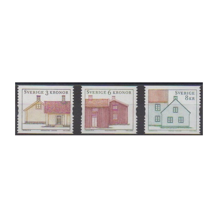 Buy this set of stamps of Sweden of the year 2004 (Nb 2397/2399).