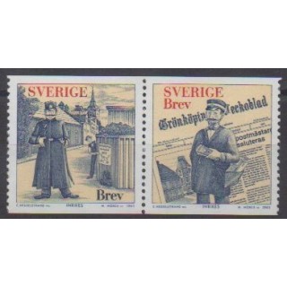 Acheter cette série de timbres de Suède de l'année 2002 (No 2292/2293).