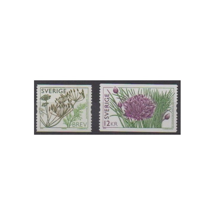 Buy this set of stamps of Sweden of the year 2009 (Nb 2701/2702).