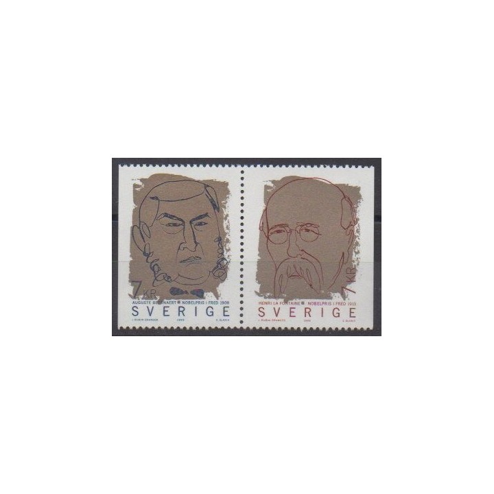 Acheter cette série de timbres de Suède de l'année 1999 (No 2123/2124).