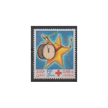 France - Poste - 1999 - No 3288a - Santé ou Croix-Rouge