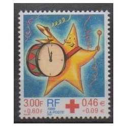 France - Poste - 1999 - No 3288 - Santé ou Croix-Rouge