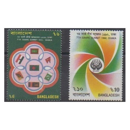 Bangladesh - 1992 - Nb 409/410